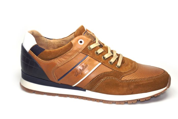Australian veterschoen in cognac leer
