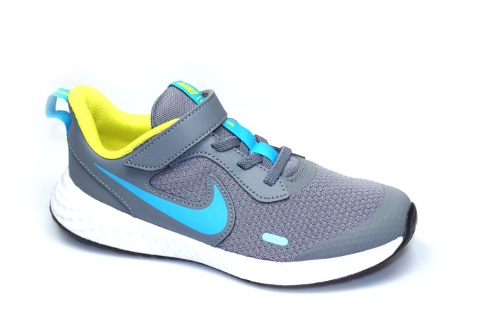 Nike revolution 5 smoke grey chlorine blue