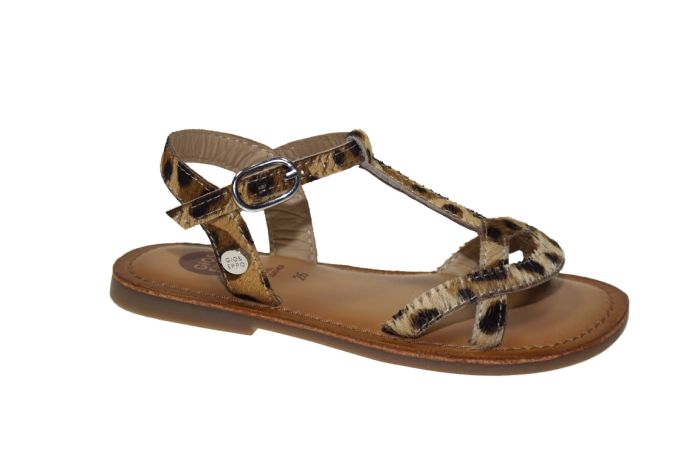 Gioseppo sandalen in luipaard print