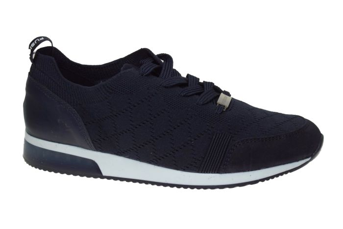Ara sneaker in blauw stof op fusion4 zool