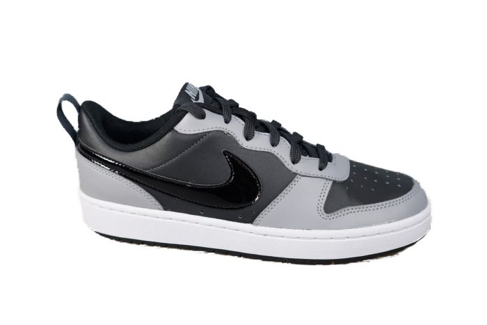 Nike Court Borough Low 2 in grijs zwart combi