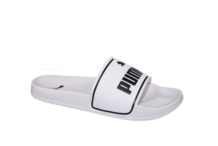 Puma Badslipper in wit Leadcat 2.0