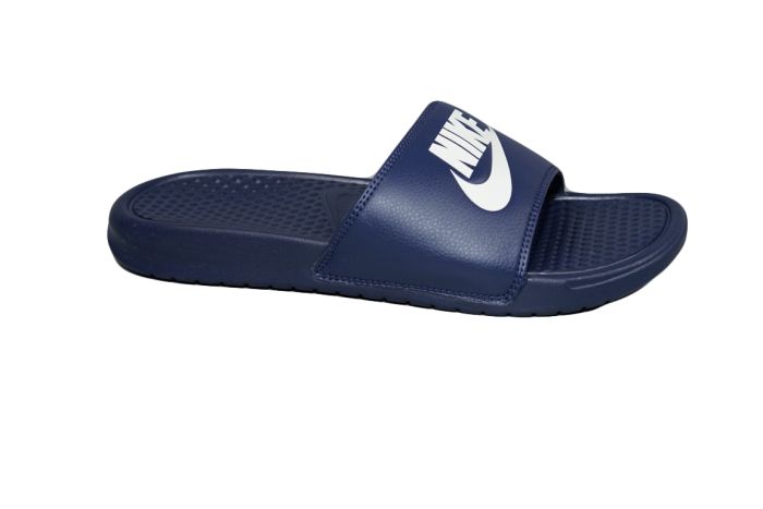 Nike Benassi badslipper in blauw