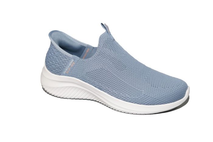 Skechers instapper licht blauw  Slip In Ultra Flex