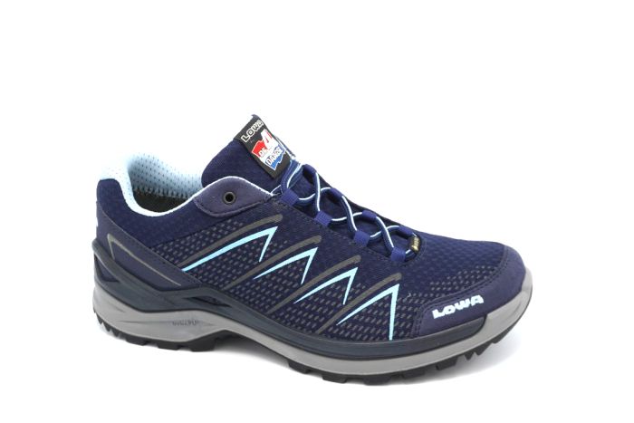 Lowa wandelschoen laag blauw Ferrox