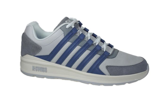 K-Swiss sneaker in blauw wit combi