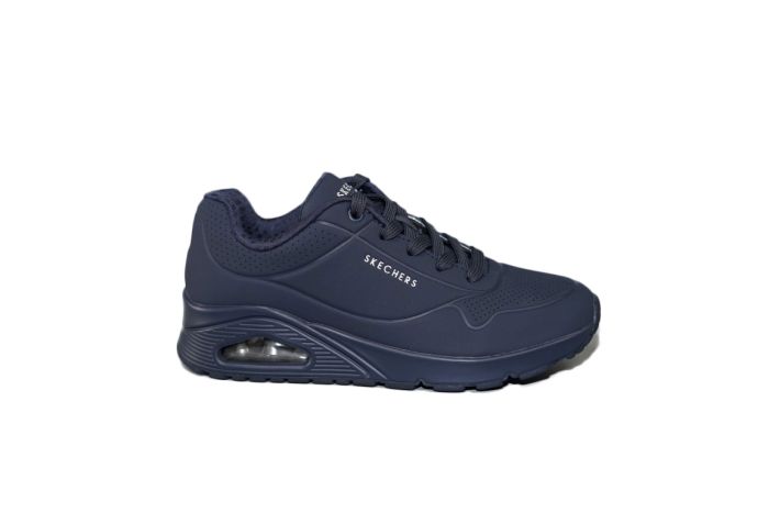 Skechers veterschoen in donker blauw UNO