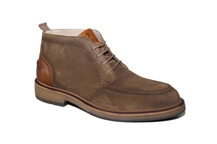 Berkelmans veterboot in Douglas suede spek zool
