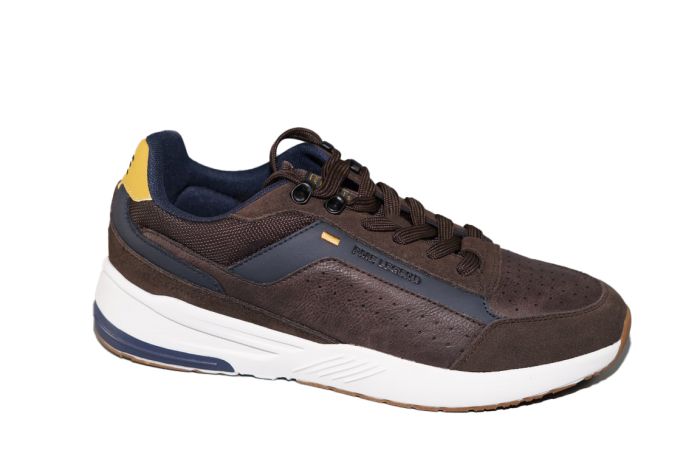 PME Legend sneaker in bruin combi witte zool sport