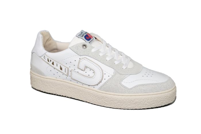 Cruyff sneaker in wit beige combi Slice