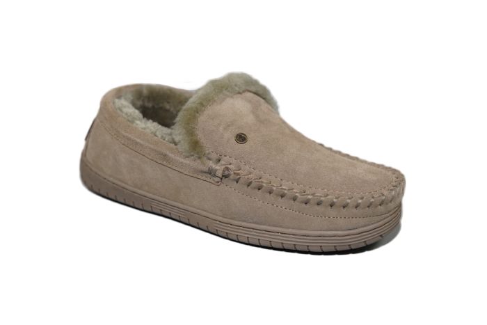 Warmbat Pantoffel Grizzly Suede Moss
