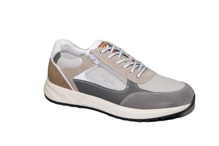 Australian veterschoen in grijs beige met rits