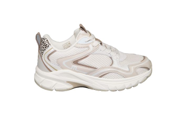 Maruti sneaker in off-white beige sportief model