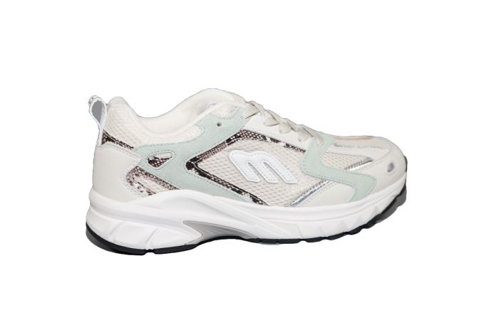 Maruti sneaker in off-white mint combi sportief