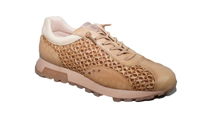 Hispanitas veterschoen in Desert suede vlecht