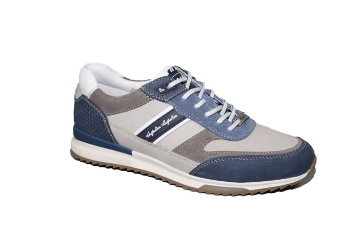 Australian veterschoen in grijs blauw combi