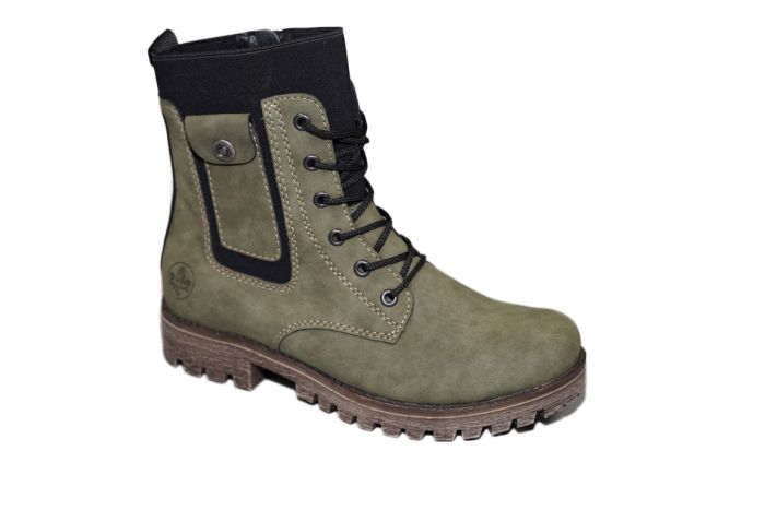 Rieker Bikerboot in het groen