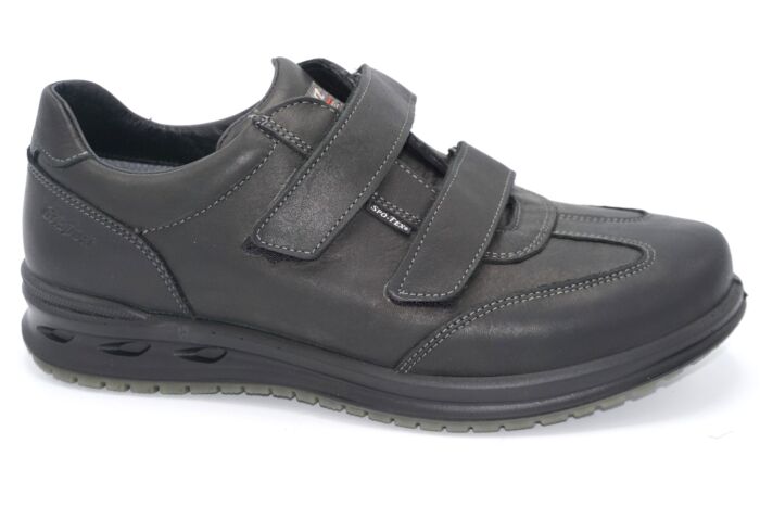 Gri Sport klitteband schoen in zwart leer