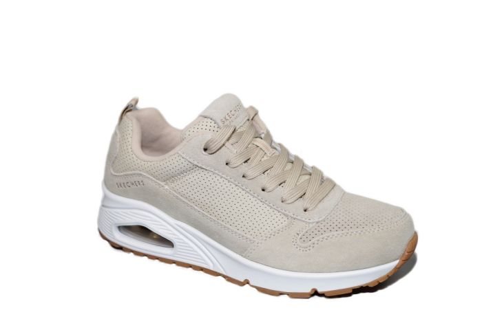 Skechers in beige suede Uno Model