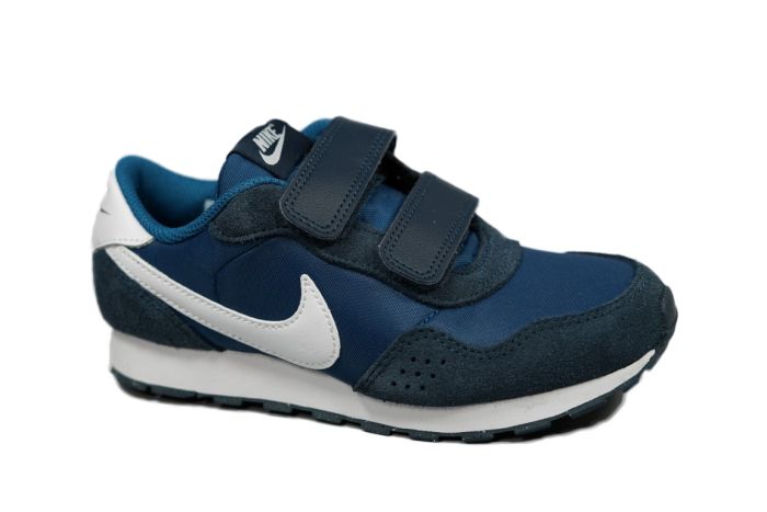 Nike MD Valiant in Marina Blauw 2 Klitteband