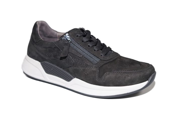 Gabor Rollingsoft in zwart nubuck