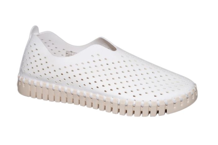 Ilse Jacobsen instappers in White fijne zool