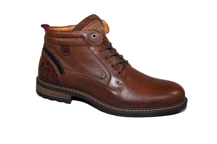 Australian boot in cognac leer basics