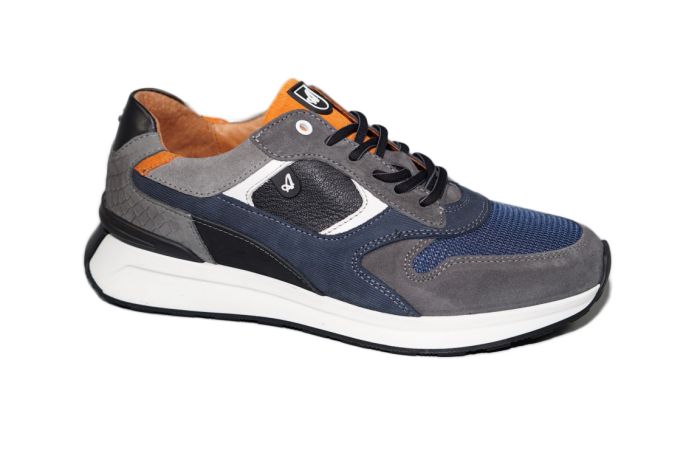 Australian sneaker in blauw grijs sportief zool