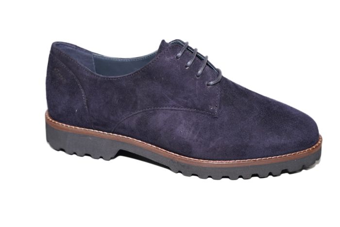 Sioux veterschoen in blauw suede