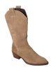 Tamaris laars in bruin suede western style 60 mm