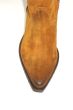 Metisse Western knielaars in cognac suede