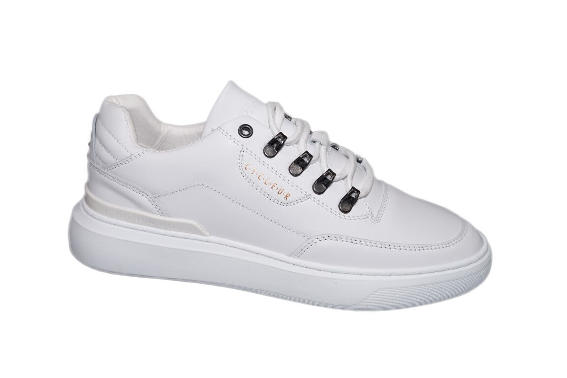 partitie Wrok oor Cycleur de Luxe sneaker wit leer haken online kopen bij Koetsier  Schoenmode. Limit-White | Koetsier Schoenmode