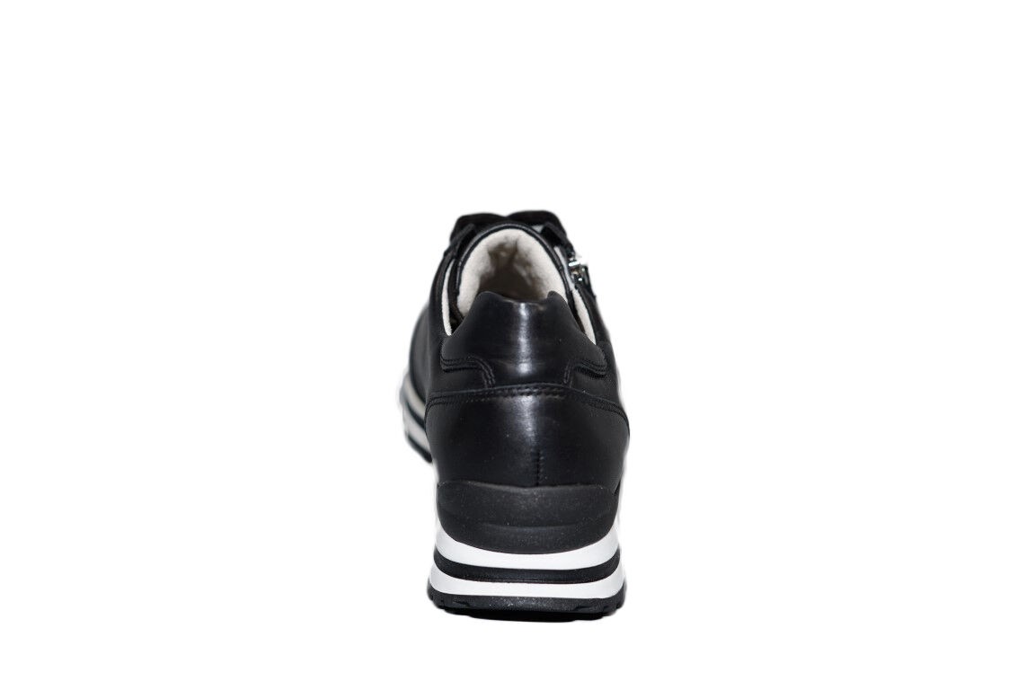 medeklinker Oorzaak servet Gabor sneaker in zwart leer online kopen bij Koetsier Schoenmode. 26.528-27  | Koetsier Schoenmode