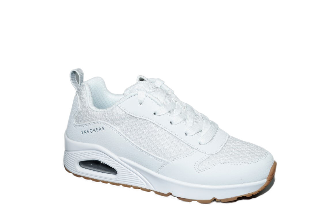 Waardeloos meteoor naaien Skechers Sneaker in wit op UNO zool online kopen bij Koetsier Schoenmode.  403667L-WHT | Koetsier Schoenmode