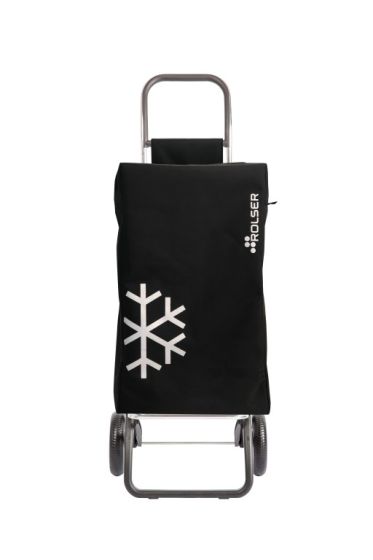 Rolser trolley zwart sneeuwvlok thermo zak