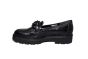 Gabor Moccasin in zwart leer met ketting