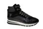 DL-Sport hightop sneaker in zwart met D-rings