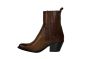Mjus Western boot in cognac leer met elastiek