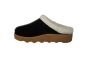 Rohde slipper in zwart suede