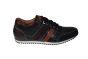 Australian veterschoen in blauw leer met suede
