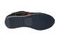 Australian veterschoen in blauw leer met suede
