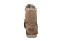 Warmbat laarsje in taupe suede met veter