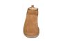 Warmbat laarsje in cognac suede gevoerd
