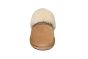 Warmbat Pantoffel Flurry in cognac met randje