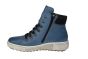 Rieker veterboot in licht blauw