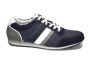 Australian veterschoen in blauw met wit