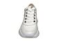DL-Sport sneaker in wit leer dikke zool