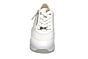 DL-Sport sneaker in wit leer met zilver accenten