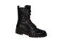 Piedi Nudi Bikerboot in zwart soepel leer