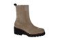 Piedi Nudi enkellaars in beige suede